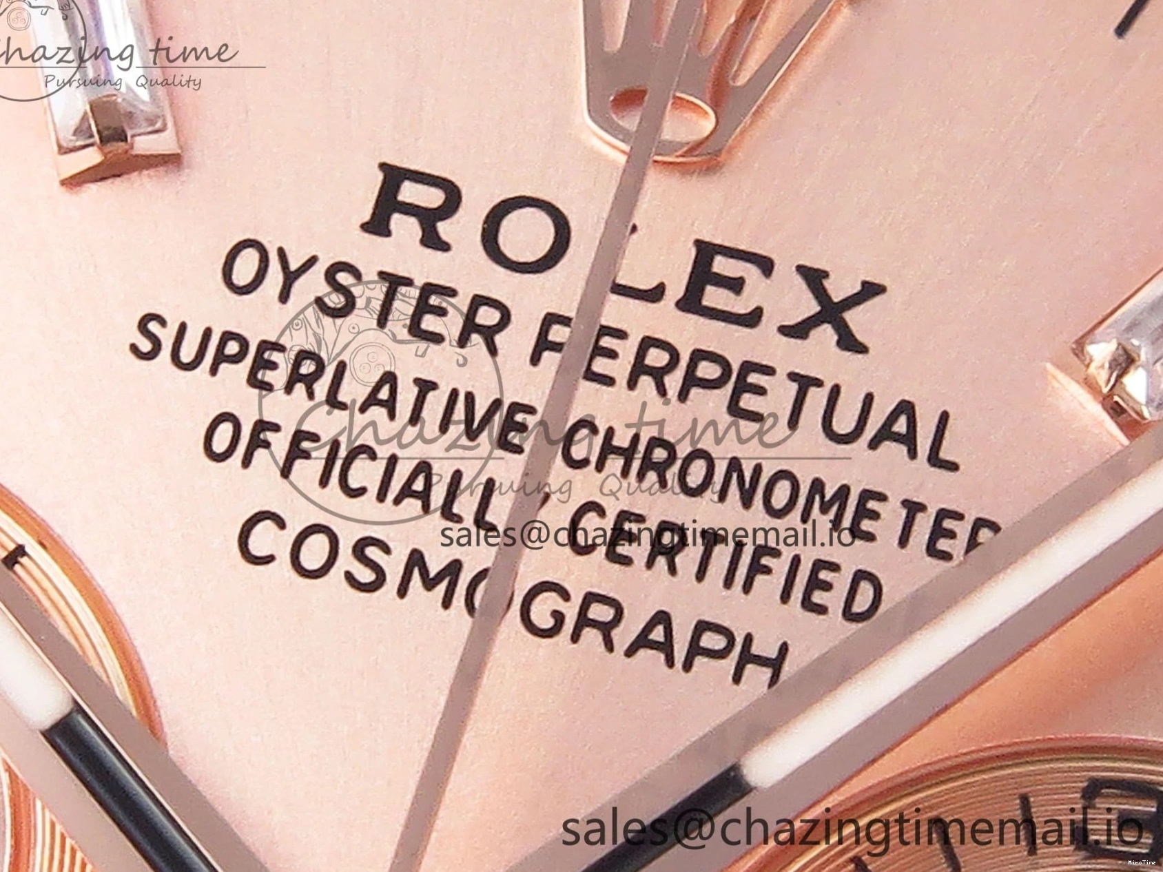 MiroTime 0402 Bold Daytona 116505 KING 1:1 Best Edition RG Crystal Dial on RG Bracelet SH 1938